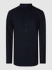Jake*s Slim Fit Business-Hemd mit Stretch-Anteil Marineblau