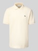 Lacoste Regular fit poloshirt van puur katoen Offwhite