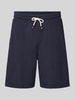 GABBA Regular Fit Shorts mit Streifenmuster Modell 'Fede Win' Marine