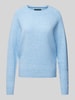 Vero Moda Gebreide pullover met lange mouwen, model 'DOFFY' Blauw