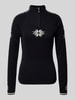 Dale of Norway Gebreide pullover met schipperskraag, model 'Geilo' Zwart