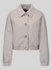 ONLY Regular fit blouson met raglanmouwen model 'NANCY' Taupe gemêleerd