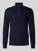 Polo Ralph Lauren Gebreide pullover met labelstitching Marineblauw