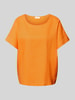 s.Oliver RED LABEL T-shirt z okrągłym dekoltem Pomarańczowy