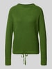 Jake*s Casual Strickpullover mit Schleifen-Detail Grass