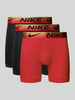 Nike Boxershorts mit elastischem Logo-Bund im 2er-Pack Rot