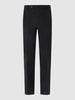 Windsor Shaped fit pantalon met stretch, model 'Bene' Zwart
