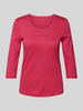 Christian Berg Woman Regular Fit Longsleeve mit 3/4-Ärmel Pink