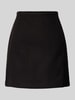 Vero Moda Minirok met steekzakken opzij, model 'FORTUNEALLISON' Zwart