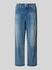 OPUS PANTS Mom Fit Jeans im Used-Look Modell 'Melly relax' Blau
