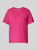 ICHI T-Shirt mit Applikation Modell 'NYNNA' Pink