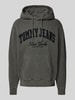 Tommy Jeans Hoodie mit Label-Stitching Black