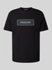 Michael Kors T-Shirt mit Label-Patch Modell 'NEW FLAGSHIP' Black