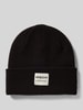 MSCH Copenhagen Beanie aus Woll-Mix Modell 'Mojo' Black