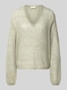 FREE/QUENT Relaxed Fit Pullover mit Alpaka-Anteil Modell 'Dido' Hellgruen