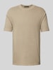 Drykorn T-Shirt mit Rundhalsausschnitt Modell 'RAPHAEL' Beige