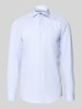 BOSS Slim Fit Businesshemd aus reiner Baumwolle Modell 'H-HANK-Sp-B1' Blau