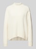 Marc O'Polo Denim Strickpullover mit Stehkragen Offwhite