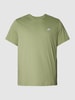 Nike T-Shirt mit Logo-Stitching Modell 'CLUB' Hellgrün