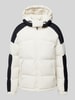 Jack & Jones Steppjacke mit Kapuze Modell 'AERO' Weiss