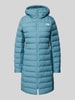 The North Face Gewatteerde lange jas met capuchon, model 'Aconcagua' Petrol