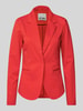 ICHI Slim fit blazer met paspelzakken, model 'KATE' Rood