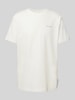 Mazine T-Shirt mit Label-Print Offwhite