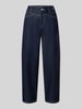 Christian Berg Woman Straight Fit Jeans mit Viskose-Anteil Marine
