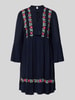 YAS Tunikakleid mit Stitchings Modell 'CHELLA' Marine