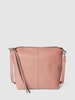 LIEBESKIND BERLIN Hobo Bag aus Leder mit Label-Detail Modell 'AISSA' Rosé