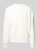 Calvin Klein Jeans Oversized sweatshirt van katoenmix Offwhite