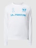 La Martina Sweatshirt mit Logo  Weiss