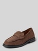 Steve Madden Loafersy z paskiem na cholewce model 'Adison' Czekoladowy