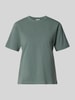 VILA T-Shirt mit Rundhalsausschnitt Modell 'NORA' Petrol