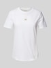 Calvin Klein Jeans Regular Fit T-Shirt mit Label-Patch Weiss