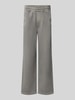 PEGADOR Loose Fit Sweatpants aus Baumwoll-Mix mit Label-Detail Dunkelgrau