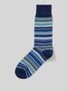 PAUL SMITH Socken mit Strukturmuster Modell 'SIGNATURE' Marine