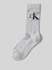 CK Calvin Klein Socken mit Label-Print Mittelgrau Melange