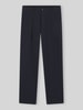 BOSS Orange Straight Fit Chino aus Baumwoll-Mix Modell ''CHINO_ST_PLEATED_1'' Marine