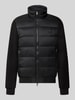 Antony Morato Jacke mit Label-Patch und Stehkragen Black