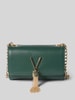 VALENTINO BAGS Crossbody Bag mit Label-Detail Modell 'DIVINA' Dunkelgruen