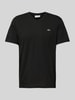 Lacoste T-Shirt mit Label-Badge Black