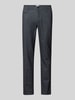 Brax Slim fit broek met achterzakken, model 'Fabio' Blauw