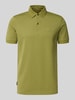 PME Legend Slim Fit Poloshirt mit Label-Detail Gruen