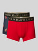 Polo Ralph Lauren Underwear Trunks mit Label-Bund im 2er-Pack Rot