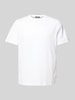 Michael Kors T-Shirt mit Label-Print Weiss