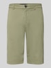 Tom Tailor Denim Regular Fit Bermudas aus Baumwoll-Elasthan-Mix Oliv