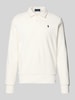 Polo Ralph Lauren Fleecepullover mit Label-Stitching Modell 'MAGIC POLY FLEECE' Offwhite
