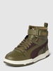 Puma Sneakers met labeldetails, model 'GAME' Olijfgroen