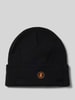 SAVE THE DUCK Beanie mit Label-Patch Modell 'LOU' Black